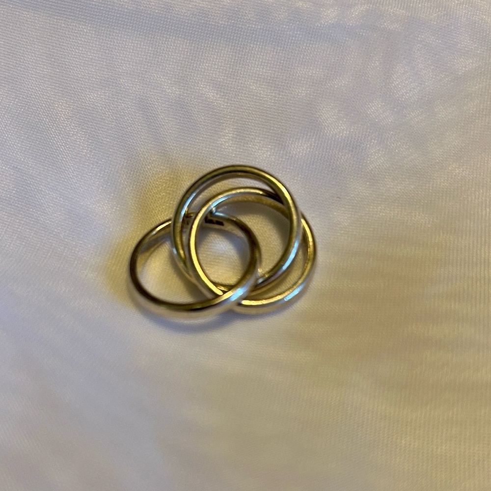 Tiffany & Co Sterling Silver 925 Interlocking Rings